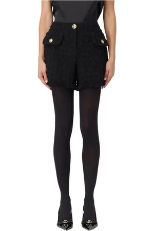 VERSACE Donna, Pantaloncini, Nero, L, new