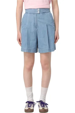 A.P.C. Donna, Pantaloncini, Blu, M, new