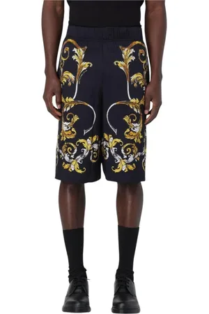 VERSACE Uomo, Pantaloncini, Nero, 2Xl, new