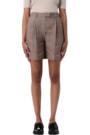 Brunello Cucinelli Donna, Pantaloncini, Marrone, L, new