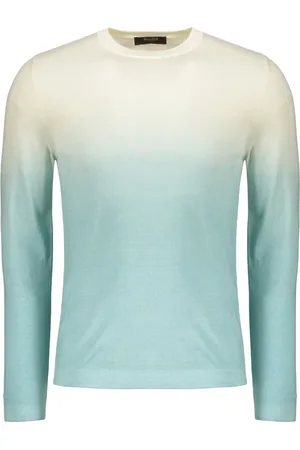 MOORER Uomo, Maglie, Multicolore, M, new