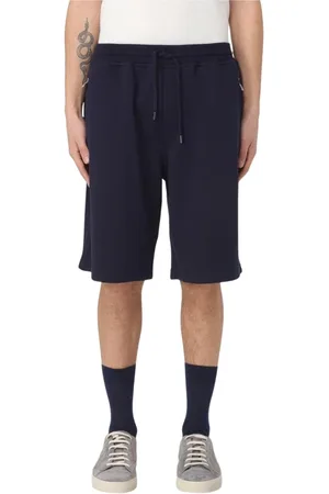Brunello Cucinelli Uomo, Pantaloncini, Blu, XL, new