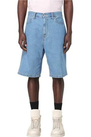 Carhartt Uomo, Pantaloncini, Blu, W31, new