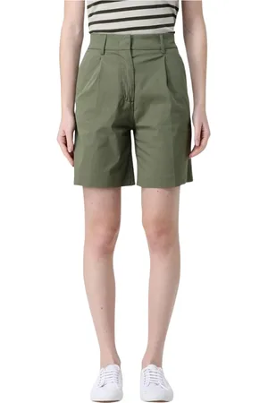 K-Way Donna, Pantaloncini, Verde, L, new