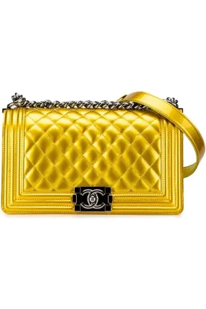 CHANEL Donna, Pre-owned, Giallo, Taglia unica, used