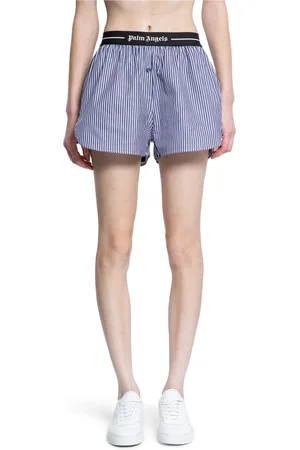 Palm Angels Donna, Pantaloncini, Blu, M, new