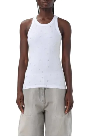 The Attico Donna, Top, Bianco, 2Xs, new