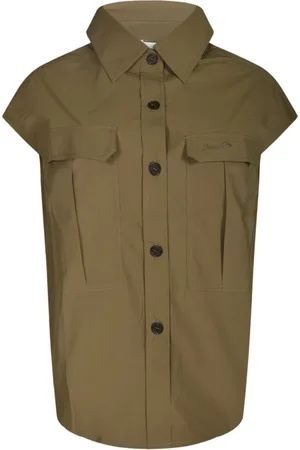 P.A.R.O.S.H. Donna, Camicette , Verde, S, new