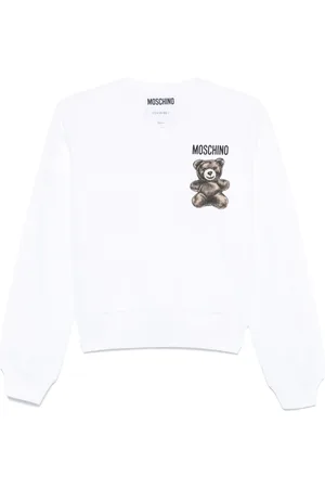 Moschino Donna, Felpe, Bianco, XS, new