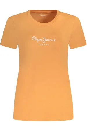 Pepe Jeans Donna, Top, Arancione, S, new