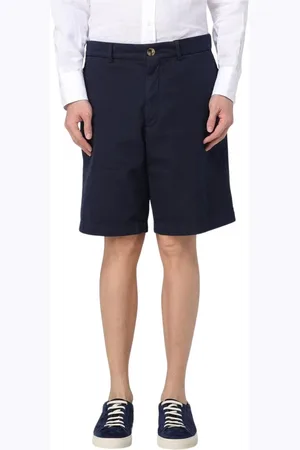 Brunello Cucinelli Uomo, Pantaloncini, Blu, XL, new
