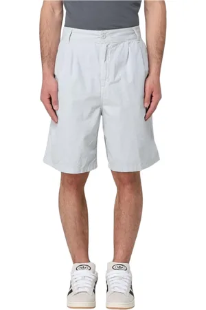 Carhartt Uomo, Pantaloncini, Grigio, W30, new
