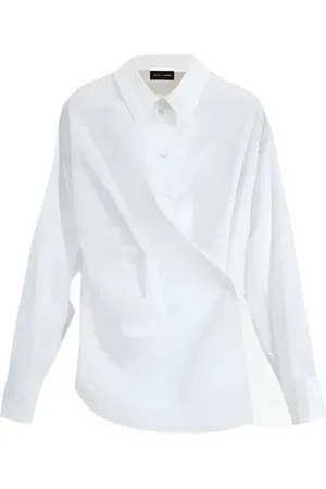 Roberto Collina Donna, Camicette , Bianco, XL, new