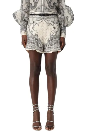 ZIMMERMANN Donna, Pantaloncini, Multicolore, M, new