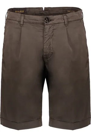 MOORER Uomo, Pantaloncini, Marrone, S, new