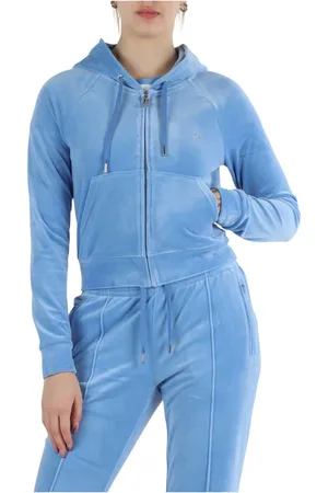 Juicy Couture Donna, Felpe, Blu, XS, new