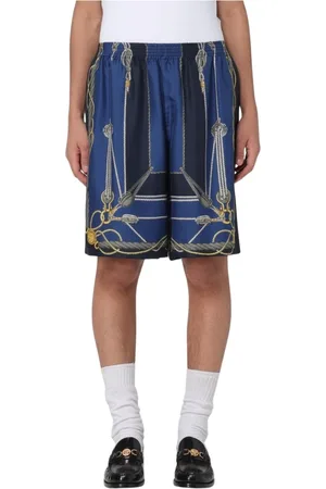 VERSACE Uomo, Pantaloncini, Blu, M, new