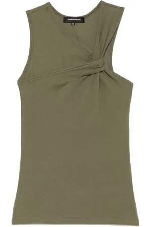 BARBARA BUI Donna, Top, Verde, M, new