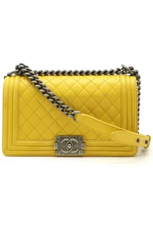 CHANEL Donna, Pre-owned, Giallo, Taglia unica, used