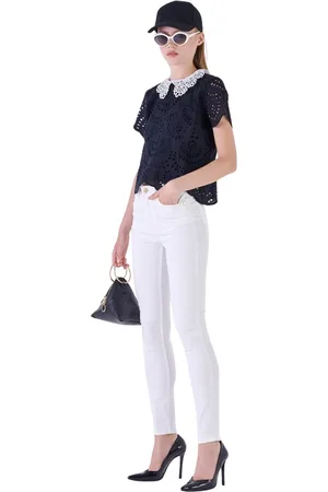 Silvian Heach Donna, Jeans, Bianco, W29, new