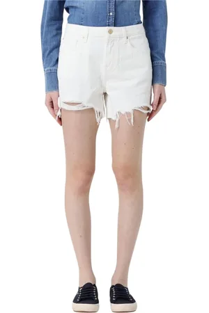 7 for all Mankind Donna, Pantaloncini, Bianco, W27, new
