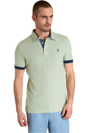 Vicomte A. Uomo, Top, Verde, L, new