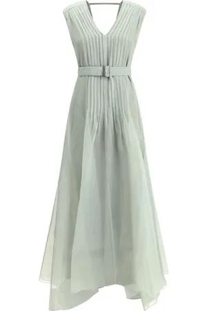 Brunello Cucinelli Donna, Abiti, Verde, M, new