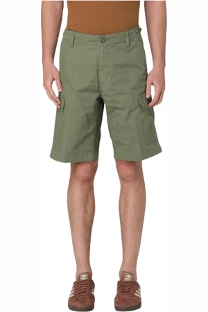 Carhartt Uomo, Pantaloncini, Verde, W29, new