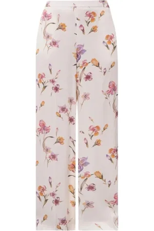 Twin-Set Donna, Pantaloni, Bianco, S, new
