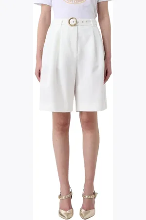 Roberto Cavalli Donna, Pantaloncini, Bianco, L, new