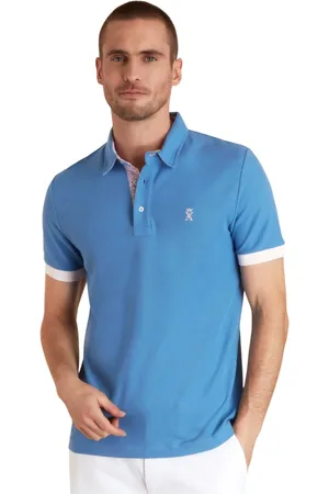 Vicomte A. Uomo, Top, Blu, XL, new