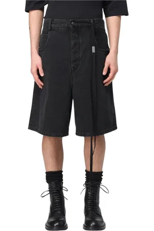 ANN DEMEULEMEESTER Uomo, Pantaloncini, Blu, XL, new