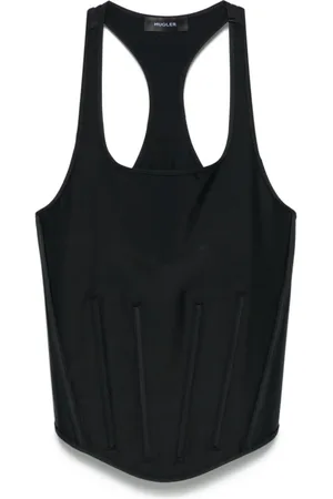 MUGLER Donna, Top, Nero, M, new