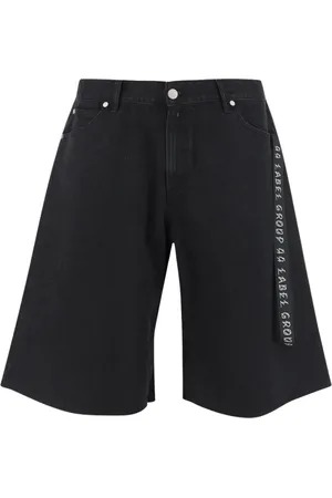 44 Label Group Uomo, Pantaloncini, Nero, M, new
