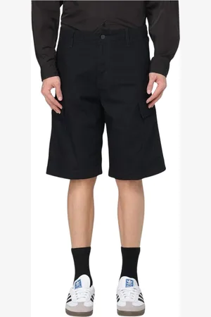Carhartt Uomo, Pantaloncini, Nero, W33, new