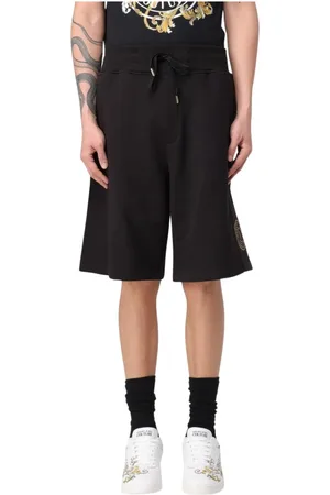 VERSACE Uomo, Pantaloncini, Nero, 2Xl, new