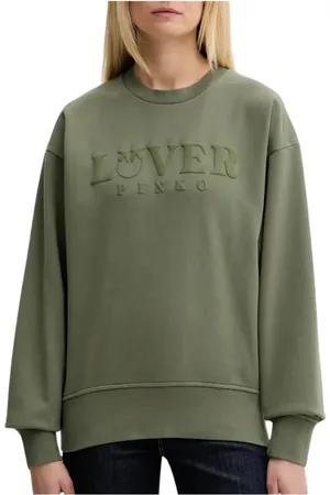 Pinko Donna, Felpe, Verde, S, new