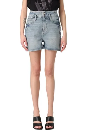 Armani Exchange Donna, Pantaloncini, Blu, W27, new