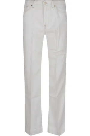 7 for all Mankind Donna, Jeans, Bianco, W24, new