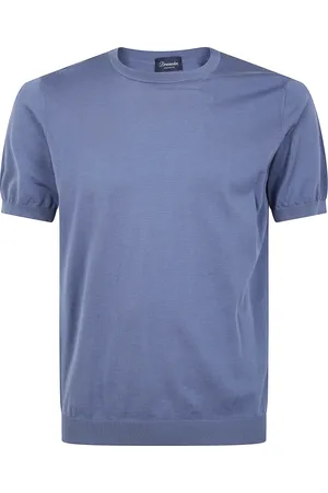 DRUMOHR Uomo, Top, Blu, L, new
