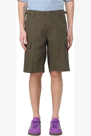 Carhartt Uomo, Pantaloncini, Verde, W28, new