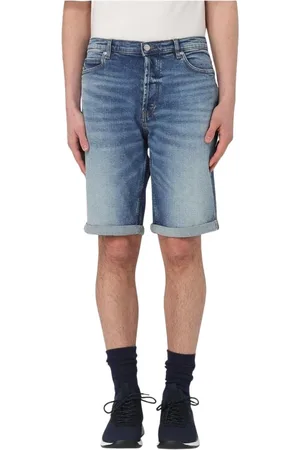 HUGO BOSS Uomo, Pantaloncini, Blu, W30, new