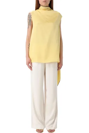 Stella McCartney Donna, Top, Giallo, M, new
