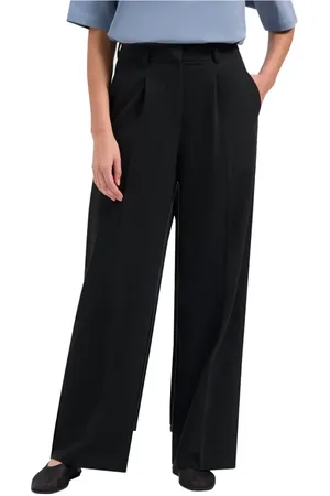 OLAF HUSSEIN Donna, Pantaloni, Nero, M, new