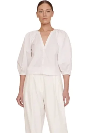 Staud Donna, Camicette , Bianco, S, new