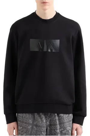 Armani Exchange Uomo, Felpe, Nero, L, new