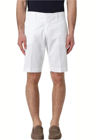 FAY Uomo, Pantaloncini, Bianco, W36, new