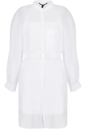 Armani Exchange Donna, Abiti, Bianco, 4Xs, new
