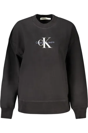 Calvin Klein Donna, Felpe, Nero, M, new
