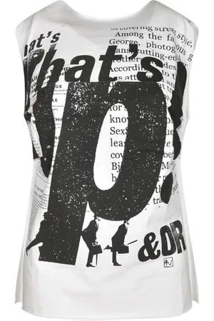 Moschino Donna, Top, Multicolore, L, new